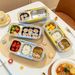 304 Stainless Steel Independent Compartment Sealed Lunch Box, Large Capacity With Spoon And Chopsticks, Food Grade Special Lunch Box_maomaolike.com