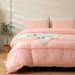 Bohemian Charm Bedding Collection - Twin/Queen Sizes With Pom-Pom Trim & Textured Throw | Premium Fiberglass Sheets_maomaolike.com