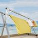SOGA 2.4m Portable Standing Clothes Drying Rack Foldable Space-Saving Laundry Holder Indoor Outdoor_maomaolike.com