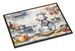 English Bulldog The Chef Doormat Front Door Mat Indoor Outdoor Rugs For Entryway, Non Slip Washable Low Pile, 24H X 36W_maomaolike.com
