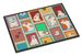 Lots Of Piebald English Bulldog Doormat Front Door Mat Indoor Outdoor Rugs For Entryway, Non Slip Washable Low Pile, 24H X 36W_maomaolike.com