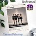 The Craft Themed Painting Poster, Moody Retro Lightning & Female Cast Scene Poster, Vintage Film-inspired Decor Ideal For Home Theater, Bedroom_maomaolike.com