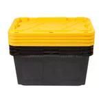 Greenmade 27 Gallon Storage Bin, 4-pack_maomaolike.com