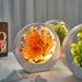 Factory Direct Cross-Border High-End Green Plants Plastic Fake Artificial Creative Luminous Bonsai Desktop Ornaments_maomaolike.com