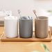 Simple High-Value Mouthwash Household Toothbrush Washing Couple Creative Tooth Cylinder Cup Student Dormitory_maomaolike.com