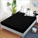 4 Piece Soft All-Season Washed Microfiber Cover Set , Queen/King/Calking Bedding Set With Zipper Closure, Sheet, Pillowcases,Print, Moisture-Wicking, Soft ,Cooling, Breathable, Easy Care_maomaolike.com