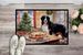 Bernese Mountain Dog Christmas Cookies Doormat Front Door Mat Indoor Outdoor Rugs For Entryway, Non Slip Washable Low Pile, 24H X 36W_maomaolike.com