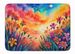 Alstroemerias In Color Memory Foam Kitchen Mat Machine Washable Anti-Fatigue Mat Cushion Comfort Bath Mat Or Kitchen Rug_maomaolike.com