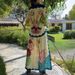 Women's Clothing fashion personality printed cotton and linen loose leisure vacation two-piece suit_maomaolike.com