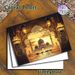 Islamic Mosque & Desert Camel Caravan Painting Poster, Warm-hued Traditional Oriental Scenery Poster, Serene Cultural Decor Ideal For Living Room_maomaolike.com
