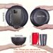 16-PC Unbreakable Plastic Dinnerware Set Microwave & Dishwasher Safe Plates Bowls Cups | Heavy Duty Home/Commercial Use_maomaolike.com