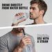 WRELS 190ml 250ml 350ml 500ml TPU Folding Soft Flask Outdoor Sport Running Bag Collapsible Water Bottle_maomaolike.com