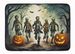 Zombies Spooky Halloween Memory Foam Kitchen Mat Machine Washable Anti-Fatigue Mat Cushion Comfort Bath Mat Or Kitchen Rug_maomaolike.com