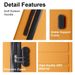 Luggage Sets ABS Hardshell 3pcs Luggage, Lightweight Durable Suitcase Sets Spinner Wheels Suitcase 20''24''28'' (Yellow)_maomaolike.com