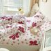 Pure Cotton Four-Piece Princess Style Ruffled Edge Thickened Quilted Three-Piece Bed Cover Bedding Set_maomaolike.com