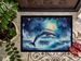 Dolphin In A Starry Sea Doormat Front Door Mat Indoor Outdoor Rugs For Entryway, Non Slip Washable Low Pile, 24H X 36W_maomaolike.com