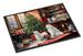 Samoyed Christmas Cookies Doormat Front Door Mat Indoor Outdoor Rugs For Entryway, Non Slip Washable Low Pile, 24H X 36W_maomaolike.com