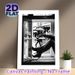 Rainy City Window Coffee Painting Poster, Monochrome Elegant Urban Leisure Scene Poster, Stylish Minimalist Decor Ideal For Cafe, Living Room, Bedroom_maomaolike.com