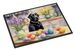 Decorating Easter Black Labrador Retriever Doormat Front Door Mat Indoor Outdoor Rugs For Entryway, Non Slip Washable Low Pile, 24H X 36W_maomaolike.com