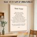 German Lord's Prayer Painting Poster, Vintage Typographic Framed Text Poster, Serene Spiritual Wording Ideal For Home, Prayer Room_maomaolike.com