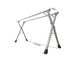 SOGA 2m Portable Standing Clothes Drying Rack Foldable Space-Saving Laundry Holder Indoor Outdoor_maomaolike.com