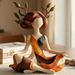 Resin Inner Harmony Abstract Figurine Sculpture, Minimalist Tabletop Craft Ornament, Decorative Statue For Living Room Office Display
_maomaolike.com