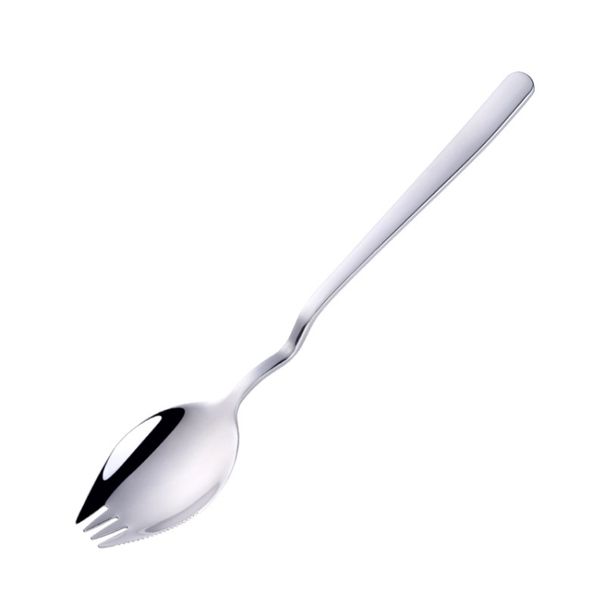 Instant Noodle Fork Multi-Purpose V-Shaped Knife Fork Spoon_maomaolike.com