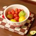 VANFOLA Double‑Layer Kitchen Colander, Household Desktop Vegetable Washing Bowl, Food‑Grade Fruit Basket For Vegetables & Fruits Drying_maomaolike.com