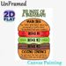 Paragraph Structure Painting Poster, Vibrant Burger-themed Educational Poster, Clear Guide To Master Paragraph Composition, Ideal For Classrooms And_maomaolike.com