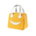 Smile Lunch Bag With Handles For Outdoor Picnic_maomaolike.com