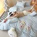 1 Winter Cartoon Thickened Milk Velvet Four-Piece Set Polka Dot Puppy Coral Fleece Duvet Cover Bed Sheet Girly Heart Bedding_maomaolike.com