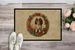 English Toy Spaniel Christmas Flowers Doormat Front Door Mat Indoor Outdoor Rugs For Entryway, Non Slip Washable Low Pile, 24H X 36W_maomaolike.com