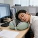 An Ergonomic U-Shaped Neck Pillow, Suitable For Office Naps And Travel,Made Of Memory Foam For, Removable Cover_maomaolike.com