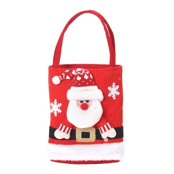 Christmas Decorations Gift Bag Kids Candy Tote Bag_maomaolike.com