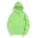 Men's Clothing retro pure cotton sweater jacket pullover solid color large size hoodie_maomaolike.com