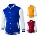 Men's Clothing Jacket European Size Men's Clothing Hot Sale Men's Stand Collar Baseball Shirt Jacket W868_maomaolike.com