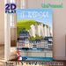 Le Tréport Coastal Town Travel Painting Poster, Vibrant Retro Illustrated Seaside Town Scene Poster, Charming Nostalgic Decor Ideal For Home, Living_maomaolike.com
