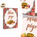 Indian Food Feast Painting Poster, Vibrant Traditional Indian Cuisine Poster, Cultural Decorative Design With Classic Meal Elements, Ideal For Dining_maomaolike.com
