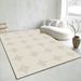 Living Room Rug Large Size Gorgeous Gold Frame Design Bedroom Rug Plush Thickened Machine Washable Thickened Underlay Interior Decorative Rug_maomaolike.com