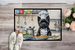 Cairn Terrier The Chef Doormat Front Door Mat Indoor Outdoor Rugs For Entryway, Non Slip Washable Low Pile, 24H X 36W_maomaolike.com