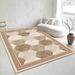 Living Room Rug,Large Rug,Oversized, Gold Leaves Design,Bedroom Rug,Soft And Thick, Machine Washable, Thickened Rug, Bedside Rug,Decorative Indoor Rug_maomaolike.com