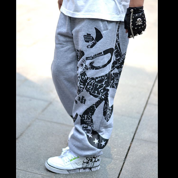Men's Clothing men's street dance hip hop sweatpants large size pants large size pants loose and large_maomaolike.com