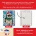 Pekingese Christmas Porcelain Ornament Christmas Tree Hanging Decorations For Home Christmas Holiday, Rectangle, Gift, Multicolor_maomaolike.com