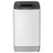 Full-Automatic Washing Machine Top Load Portable Compact Laundry Washer Spin With Drain Pump,10 Programs 8 Water Level Selections With LED Display 17.8 Lbs Capacity, Black_maomaolike.com