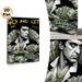 Money Motivational Scarface Painting Poster, Monochrome With Gold Accents Portrait Poster, Inspirational "Go And Get Yours" Decor, Ideal For Home_maomaolike.com