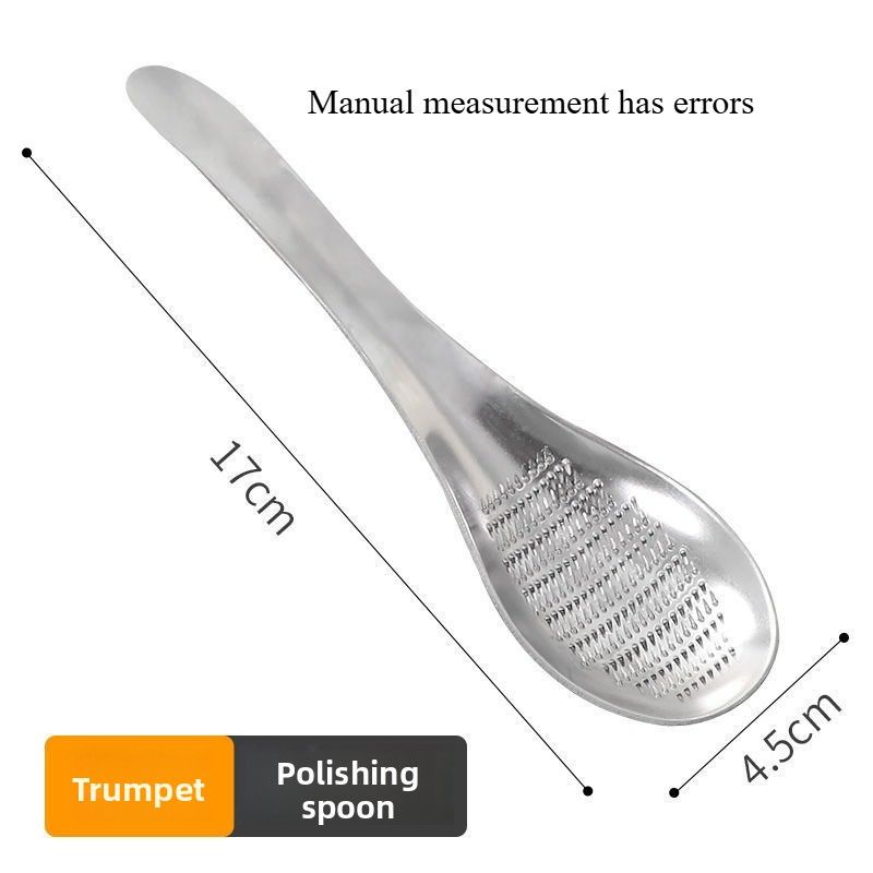 New! Hot Selling High Quality For Kitchen Stainless Steel Garlic Ginger Fruits Root Vegetable Grater Grinder Spoon_maomaolike.com