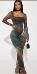 New four-season wearable sexy long-style mesh jumpsuit_maomaolike.com