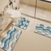 Bathroom Mat Toilet Mat Shower Mat Entrance Rug Absorbent Non-Slip Mat Soft Quick-Dry Machine Washable_maomaolike.com