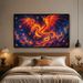 Art Dragon Painting Mythical Creature Print Poster For Living Room Bedroom Office Wall Hanging Display 40x60cm Framed_maomaolike.com