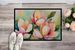 Mississippi Magnolia In Watercolor Doormat Front Door Mat Indoor Outdoor Rugs For Entryway, Non Slip Washable Low Pile, 24H X 36W_maomaolike.com